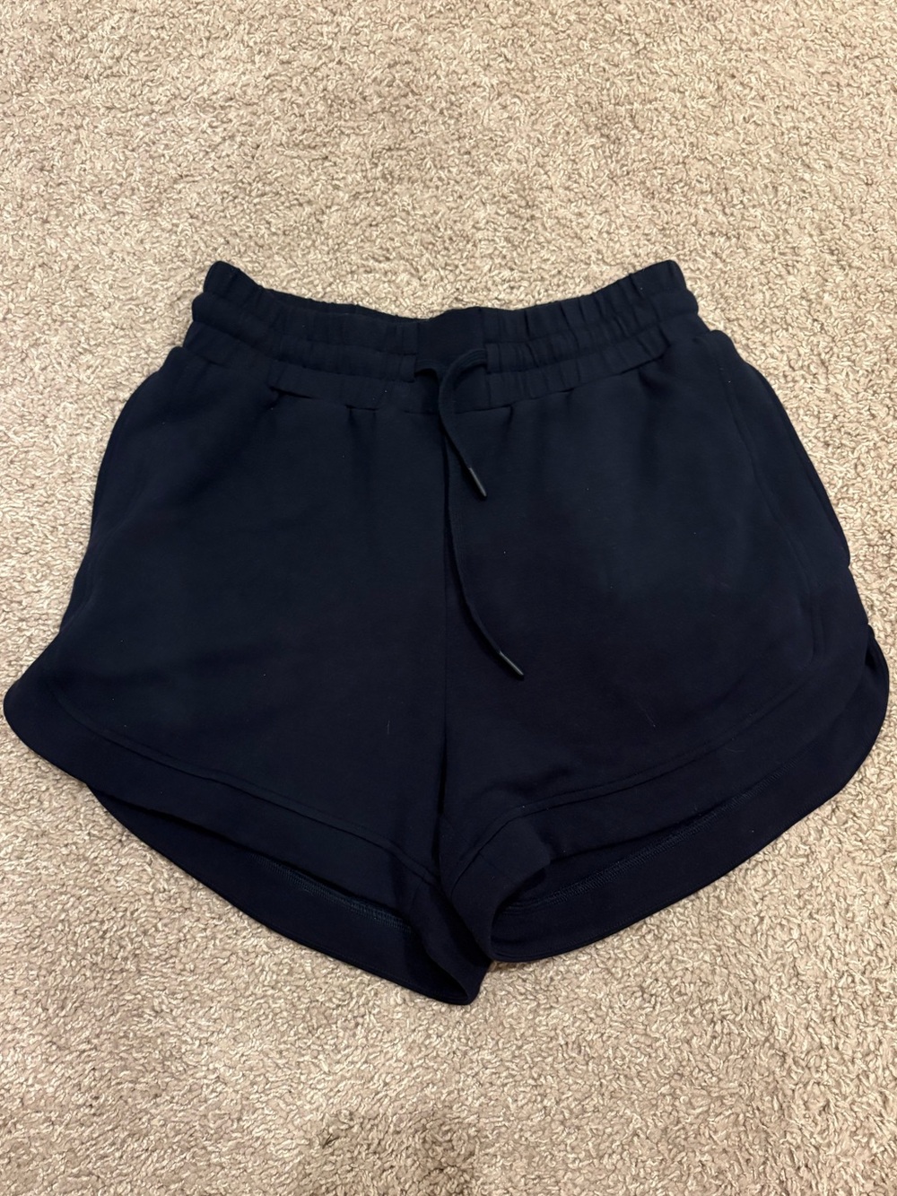 Varley Navy Ollie Shorts